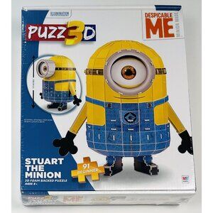 Illumination Entertainment Puzz3D Despicable Me 91pc STUART THE MINION 3D Puzzle